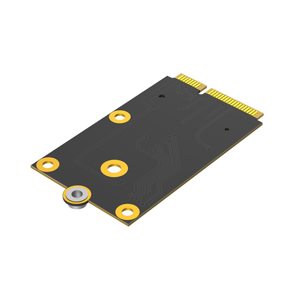 Mini PCI-E to NVMe M.2 SSD&TF Card Reader Adapter Mini PCI Express Converter