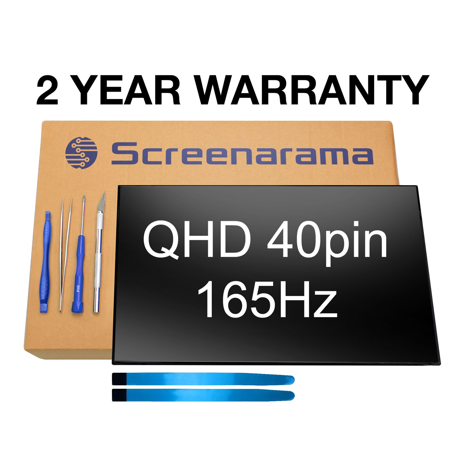 Lenovo FRU 5D11H29621 5D11H29622 165Hz IPS LCD Screen + Tools SCREENARAMA *FAST
