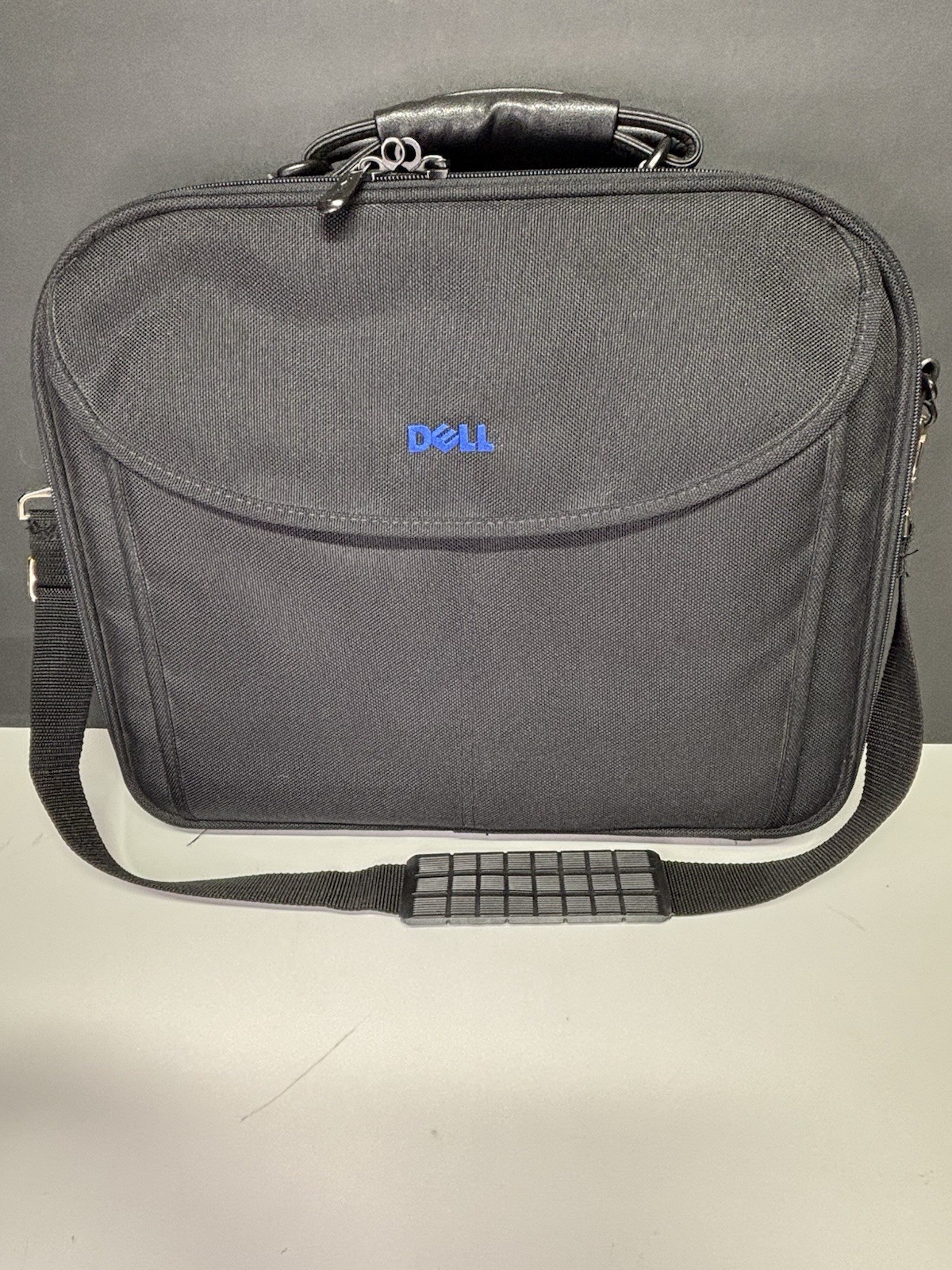 Dell Deluxe Laptop Computer Carrying Case Shoulder Messenger Tote Bag, Black