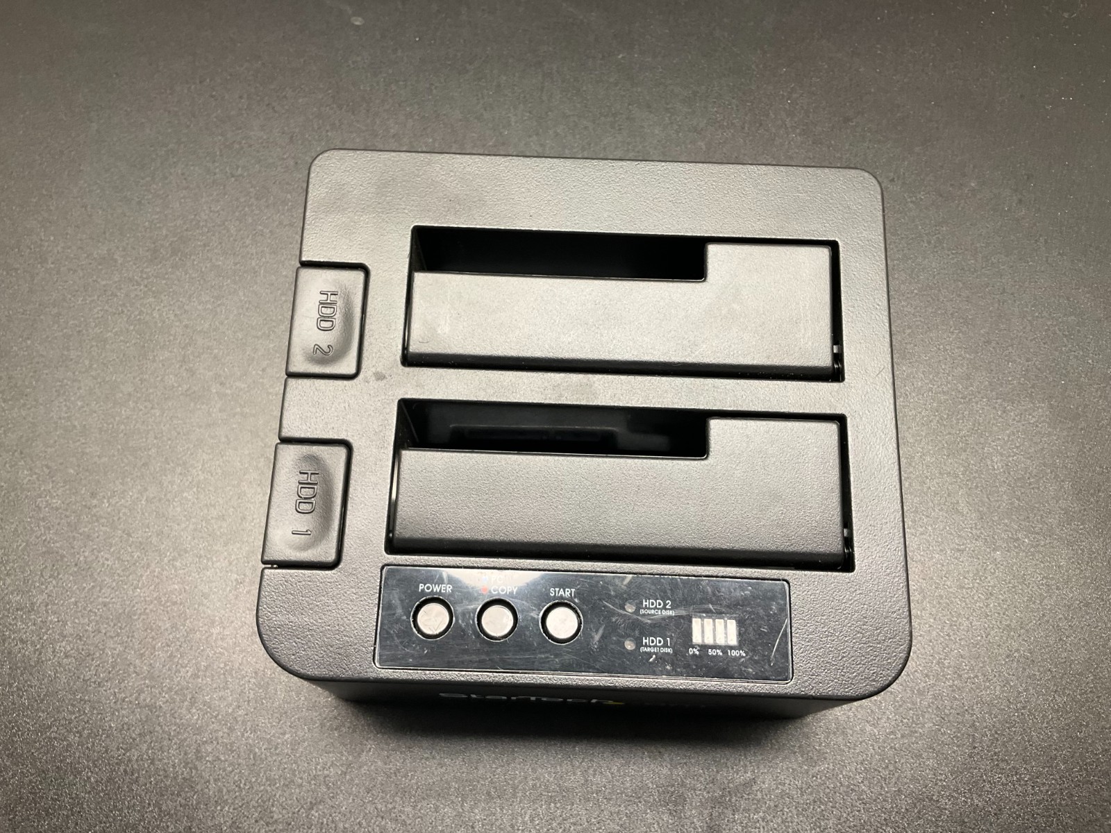 StarTech.com Standalone Hard Drive Duplicator External Dual Bay HDD/SSD