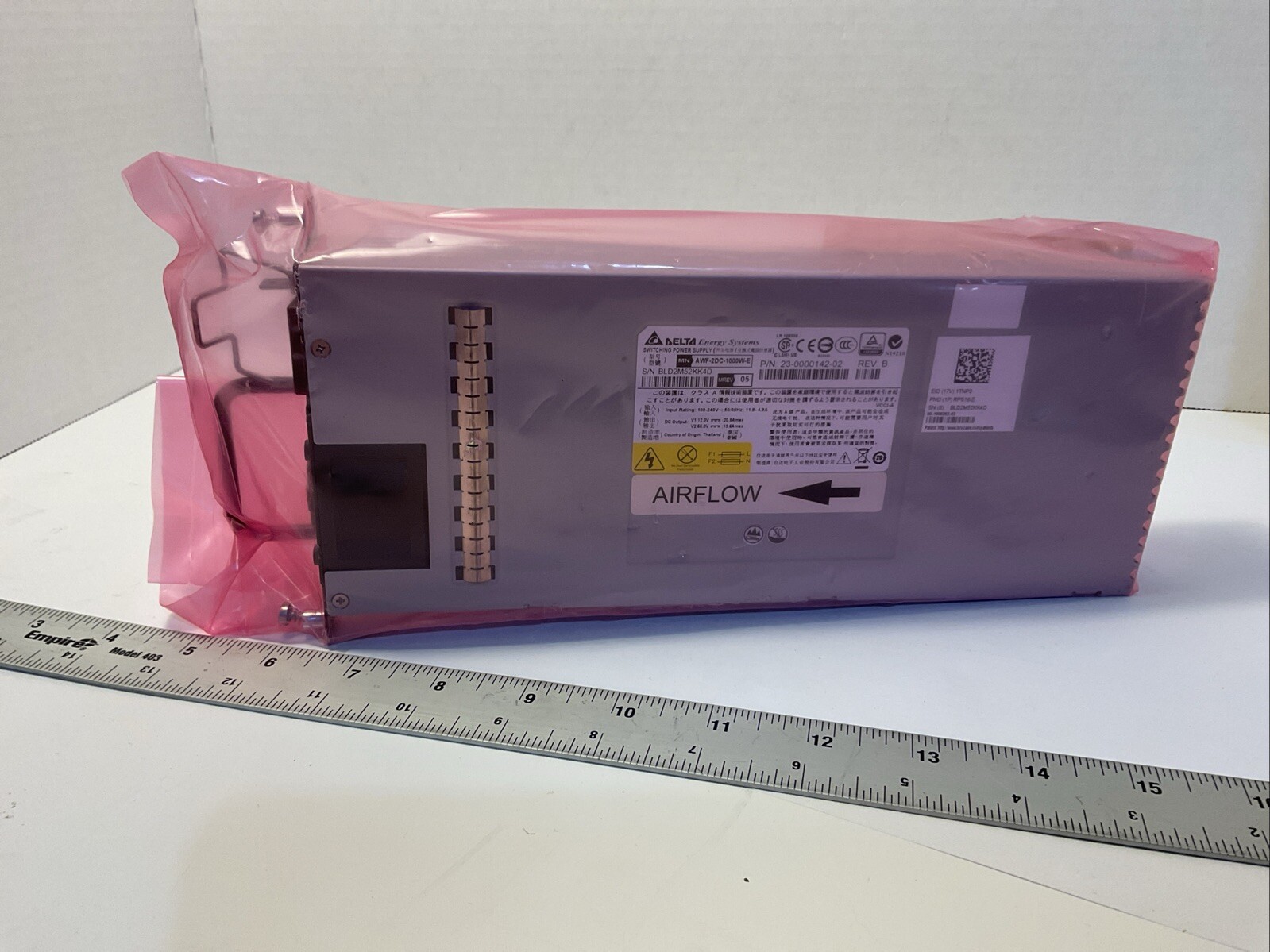 Delta Switching Power Supply 23-0000142-02 Rev B Brand New 110-240v To 12DC