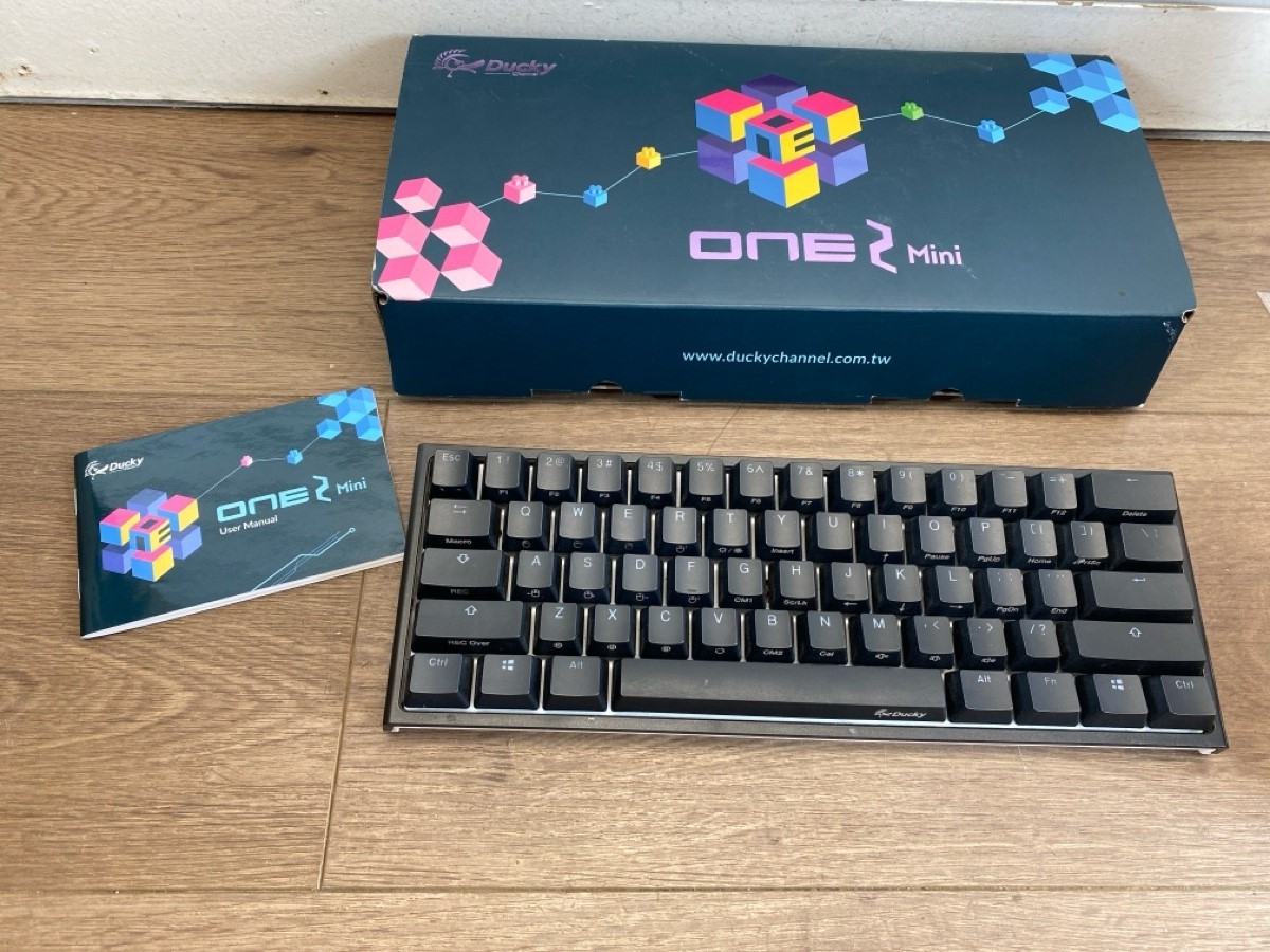 DUCKY COMPUTER KEYBOARD MODEL ONE 2 MINI WITH ORIGINAL BOX, (WCP038925)