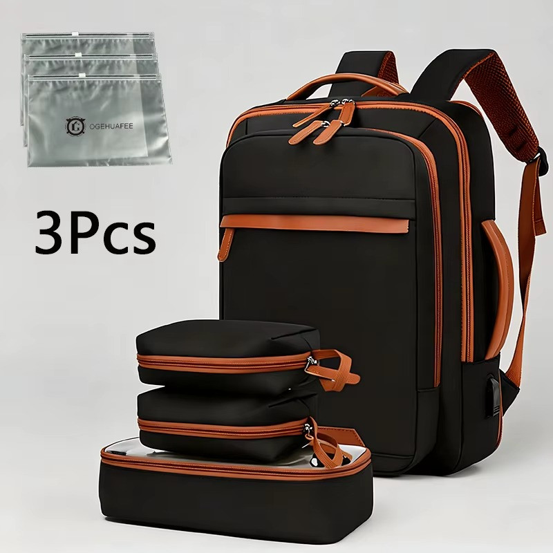 Dry and Wet Separation Computer Backpack, Lightweigh Large Capacity Expandable