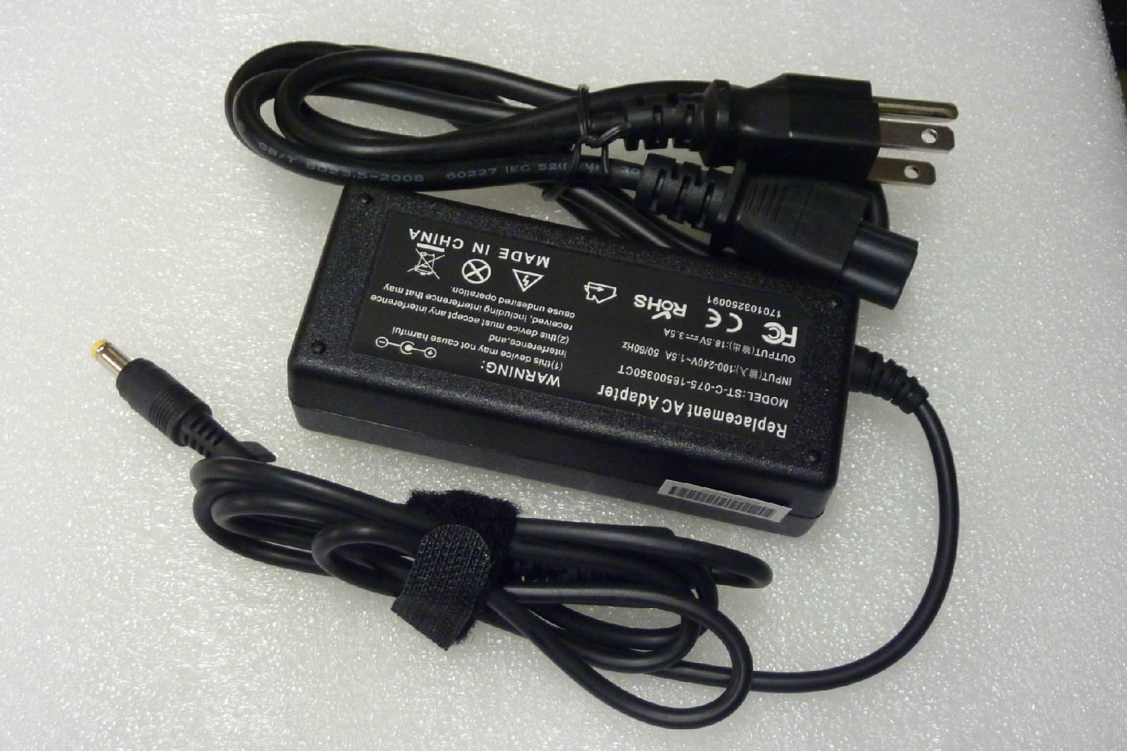 AC Adapter Cord Battery Charger HP TouchSmart tx2-1012nr tx2-1020us tx2-1025dx