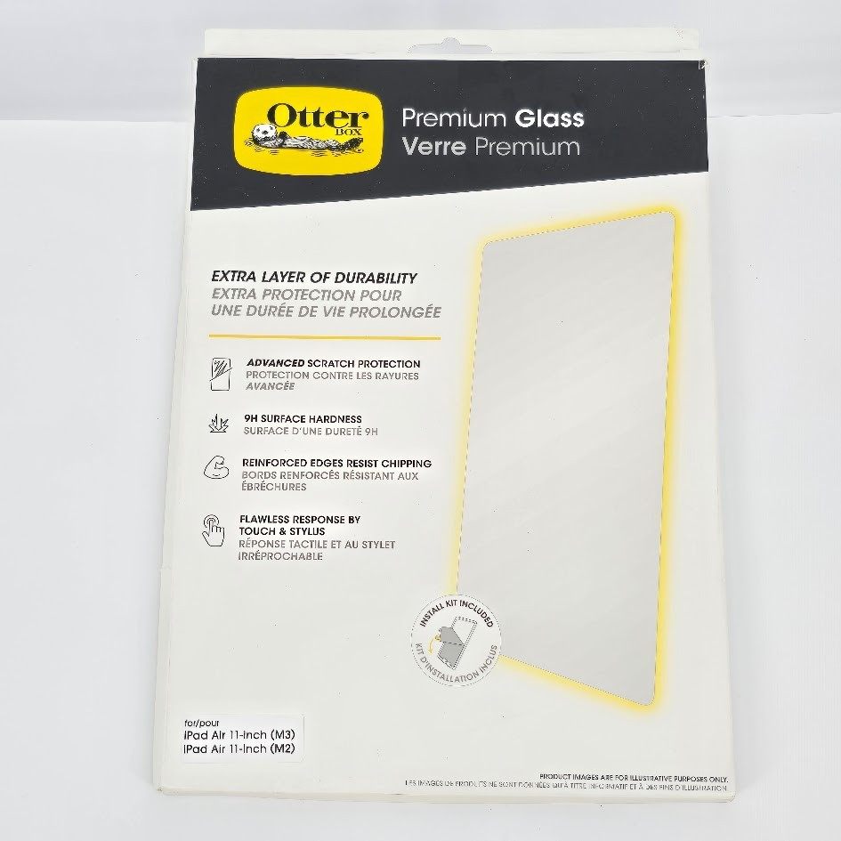 OtterBox Premium Glass Screen Protector for iPad Air 11" (M3 and  M2) - Clear