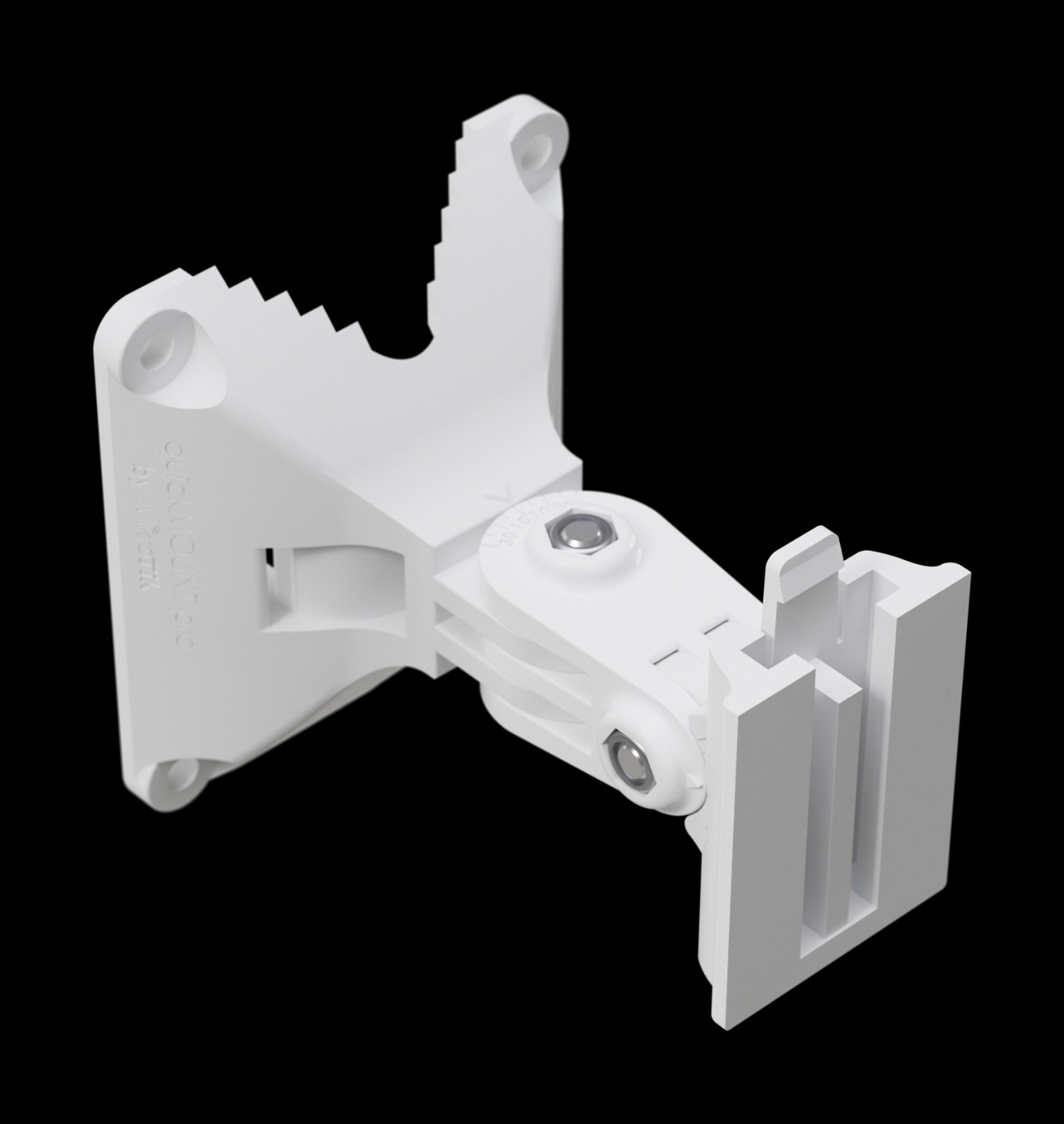 MikroTik quickMOUNT Pro QMP wall mount adapter for small antenna