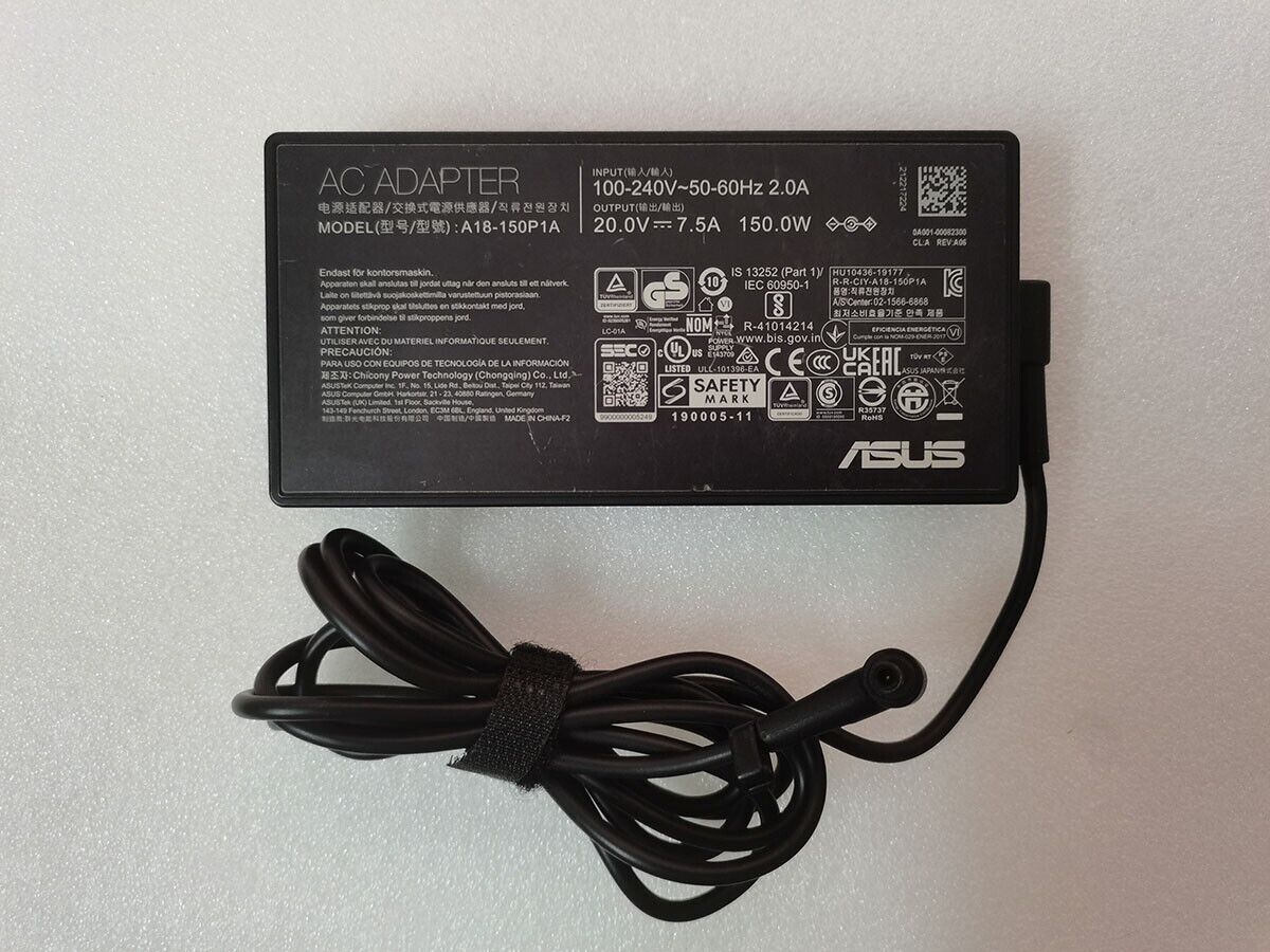 For ASUS Creator Q530 Laptop Adapter OEM 20V 7.5A 150.0W 4.5mm Pin A18-150P1A