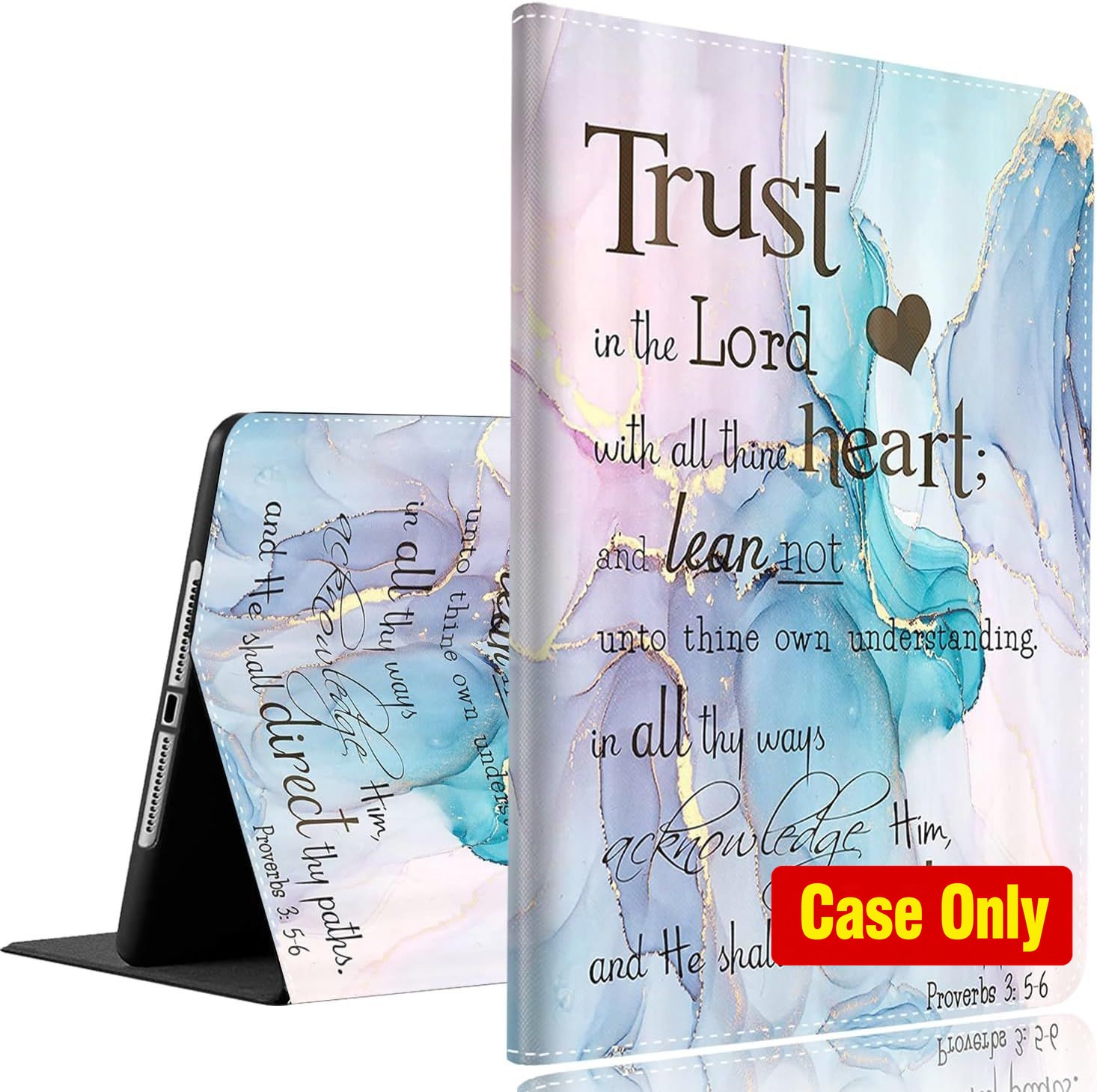 Case for Samsung Galaxy Tab A9 Plus 11 inch 2023, Slim Fit Foldable Stand Cover