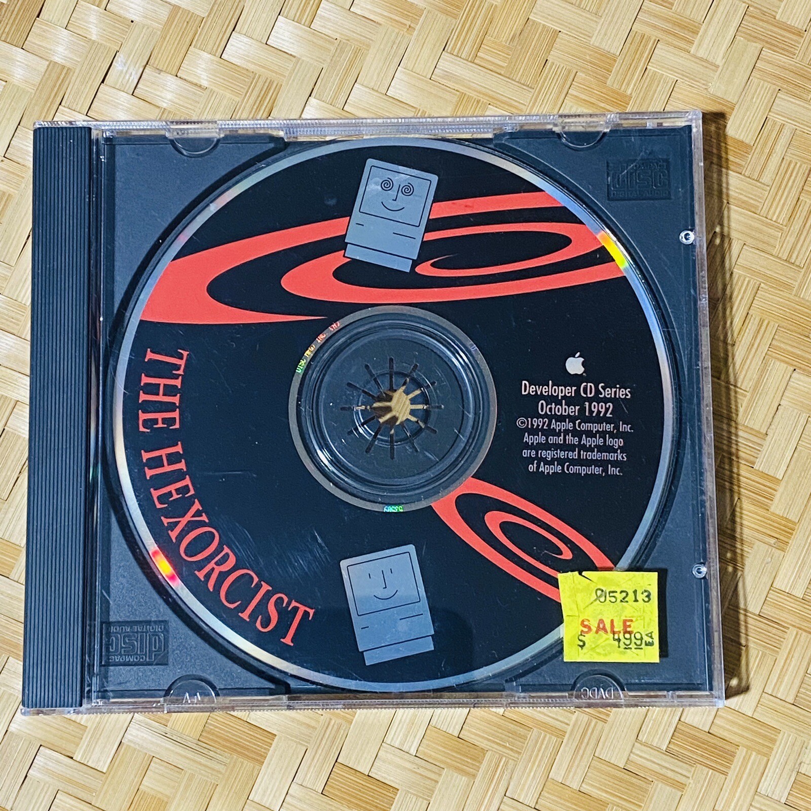 Apple Developer CD Series October 1992 The Hexorcist Vtg Mac Software