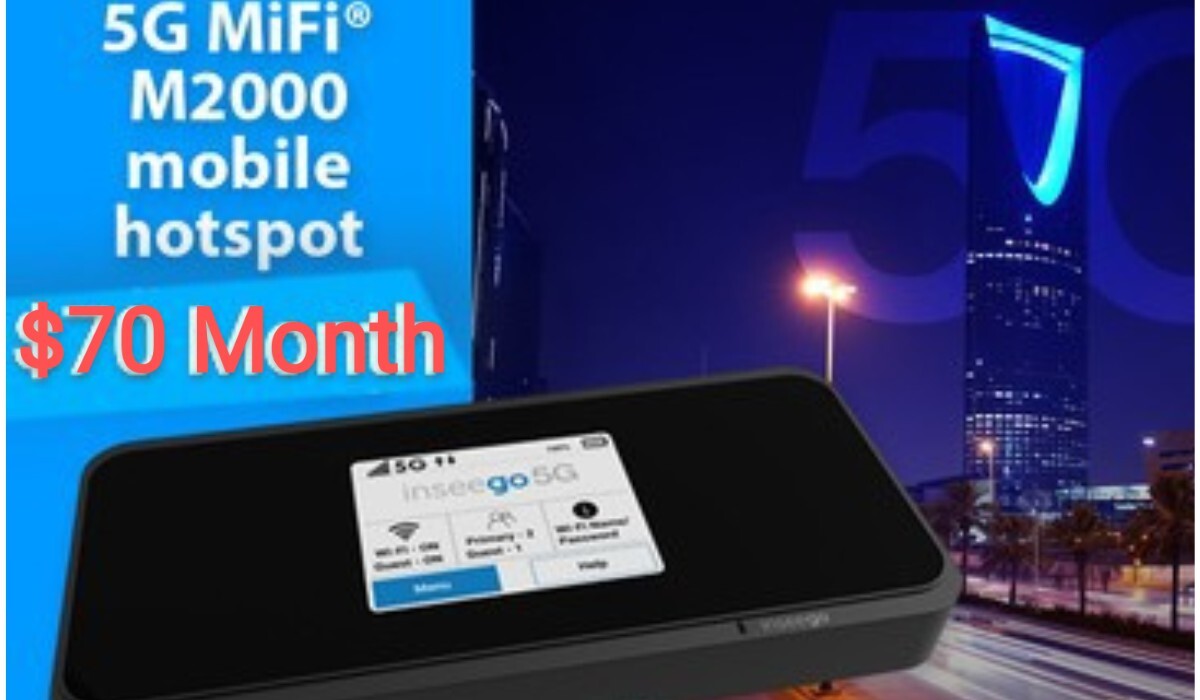 T-Mobile Inseego 5G MIFI M2000 With UNLIMITED Data 1 Month Included,$70 Monthly 