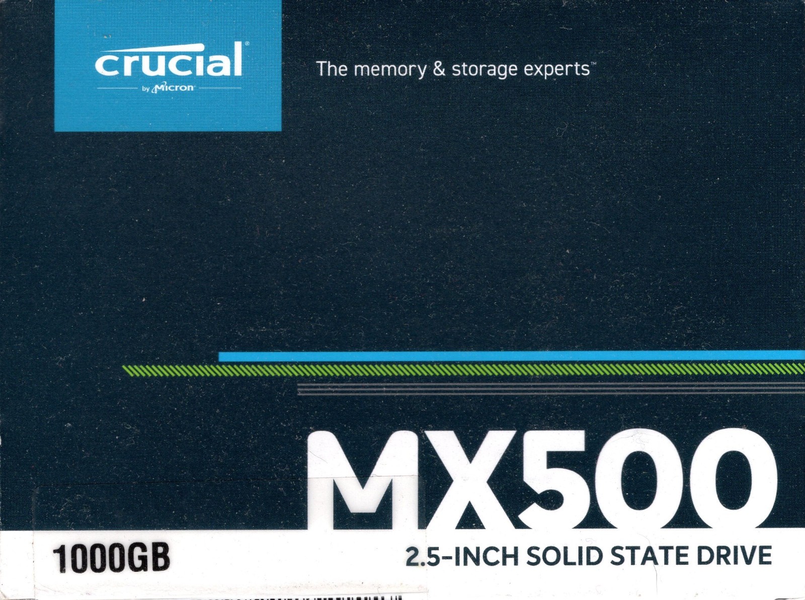 CRUCIAL MX500 1000GB 1TB CT1000MX500DDS1 2.5" SSD DRIVE SATA 6GB/S - NEW, SEALED