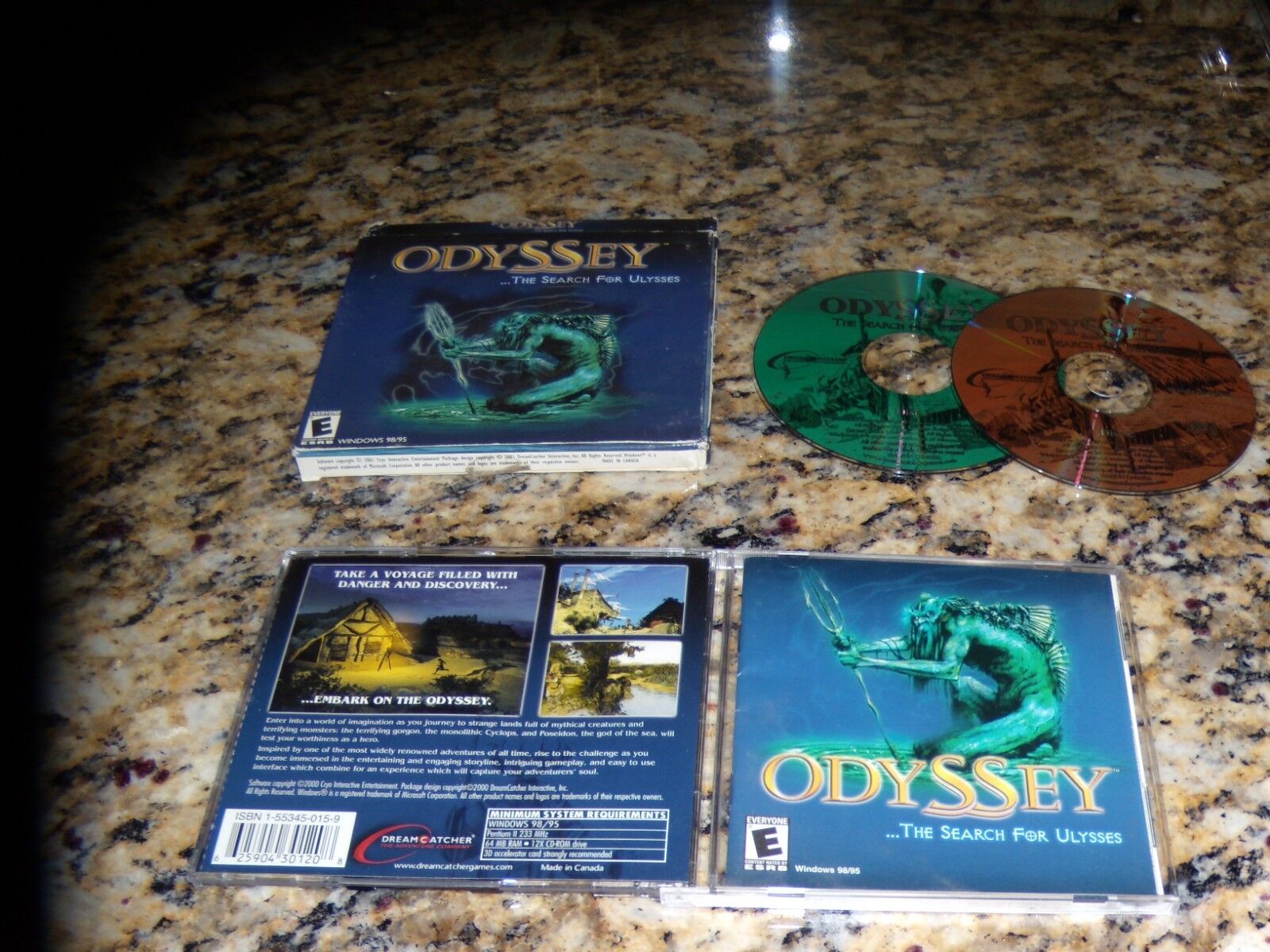 Odyssey The Search for Ulysses (PC, 2001) Near Mint Game