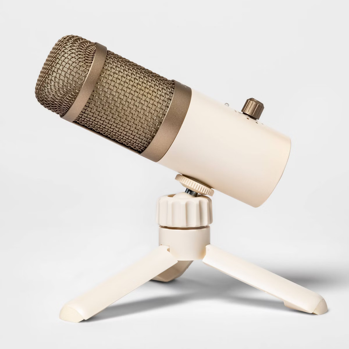 Heyday Desktop Microphone USB-C Condenser for PC Stone White