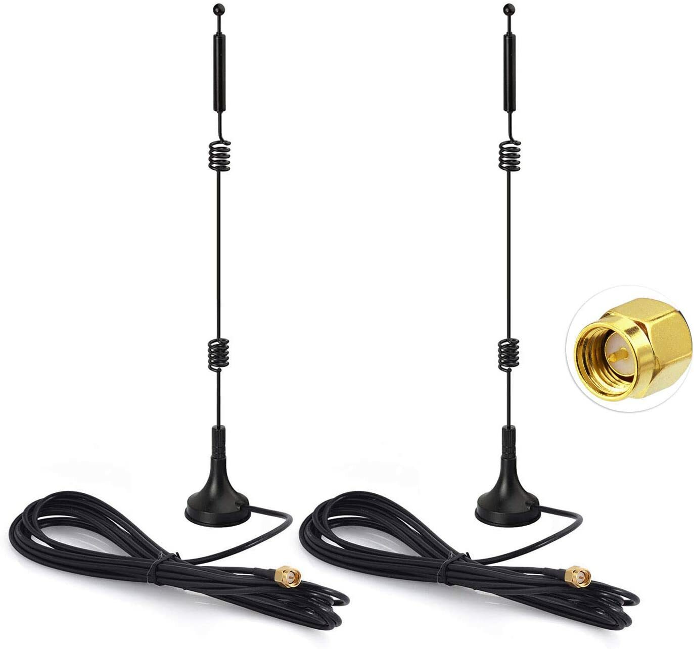 SMA Male Antenna for Wireless Video Security Camera Surveillance Recorder 2pcs