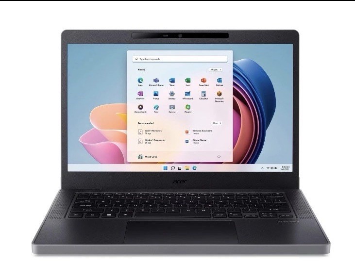 NEW Acer 14" TravelMate B5 14 Core i3 N355 UHD 8GB RAM 256GB SSD B514-31-G2