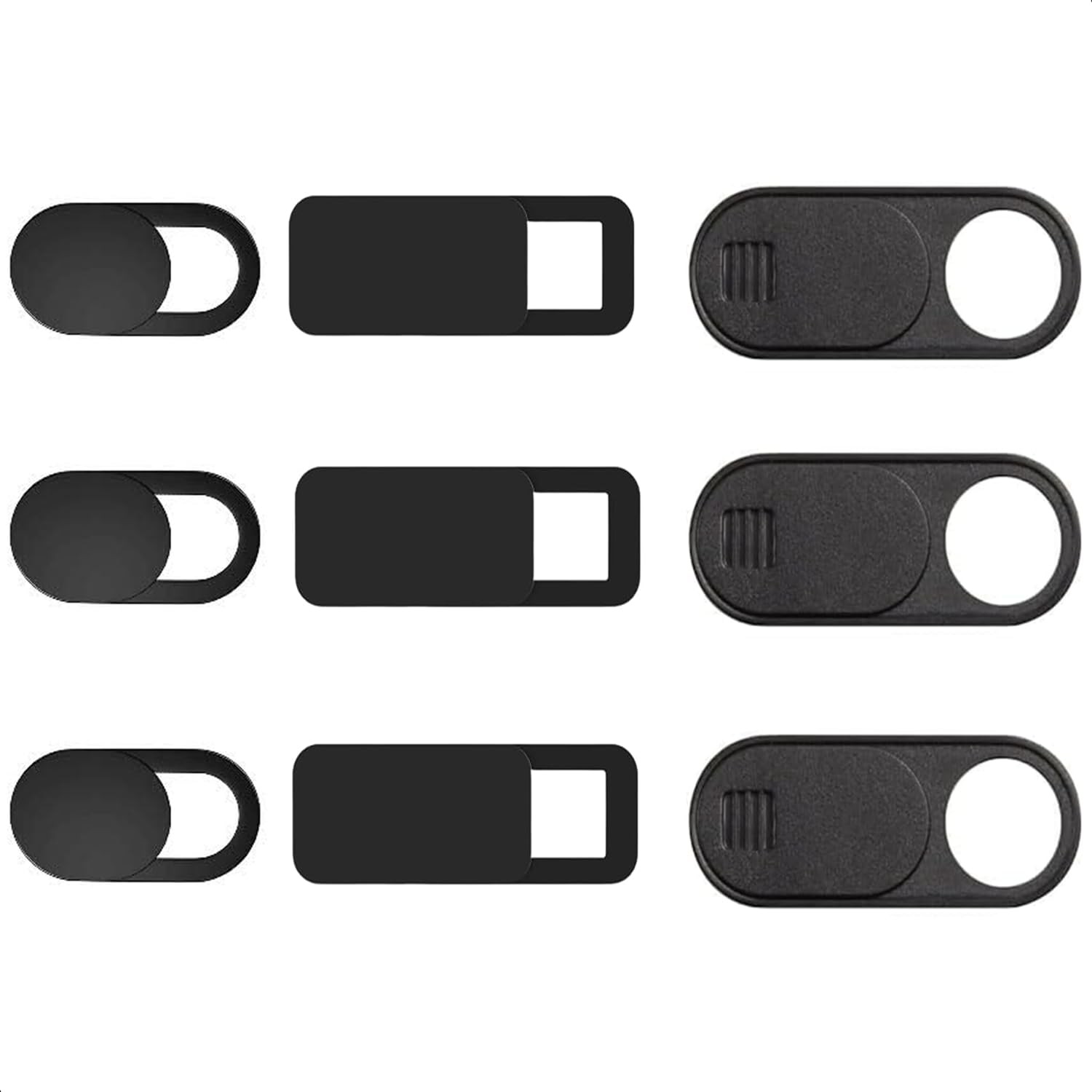 JOS California Webcam Cover 9 Pack Ultra Thin Slide Privacy Blocker