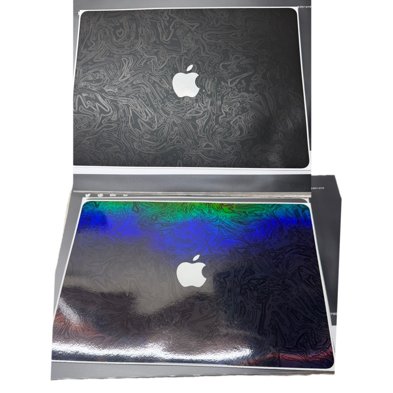 dbrand Laptop Skin Triple Black obsidian 13" MacBook Air Decal 2pk