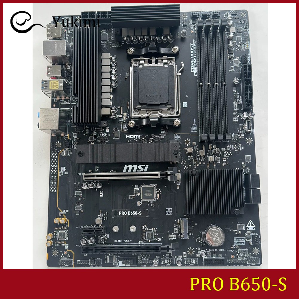 FOR MSI PRO B650-S Ｍotherboard Test OK