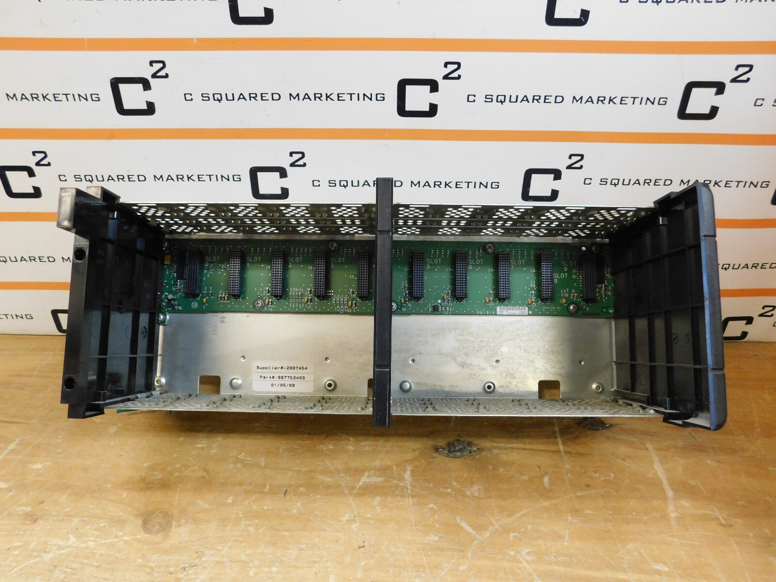 Allen Bradley 1756-A10 /B 10 Slot Chassis / Rack 1756A10 used CSQ