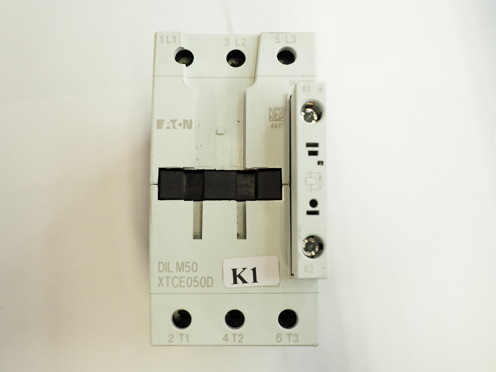EATON DILM50 XTCE050D 250V DC 80A 3-Pole Contactor Module