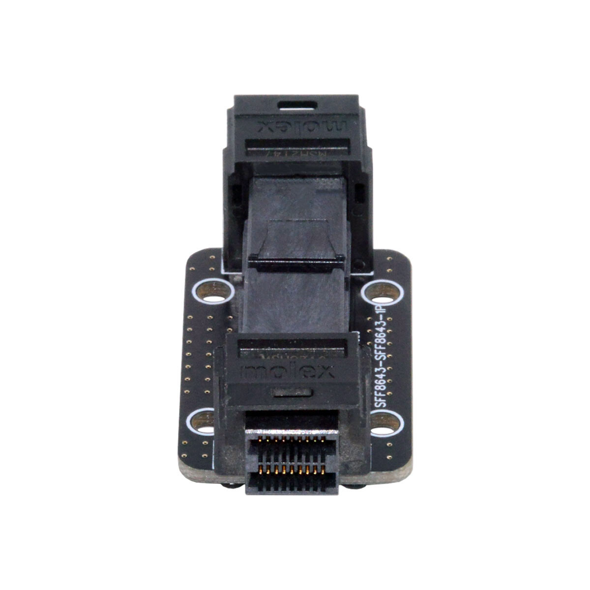 NFHK PCI-Express 4.0 Mini SAS HD SFF-8643 Female to SFF-8643 Female PCBA Coupler