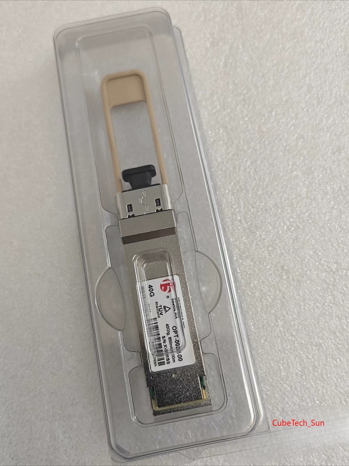 Original 1x F5 Netowrks OPT-0025-00 QSFP+SR MPO MTP QSFP F5-UPG-QSFP+SR4