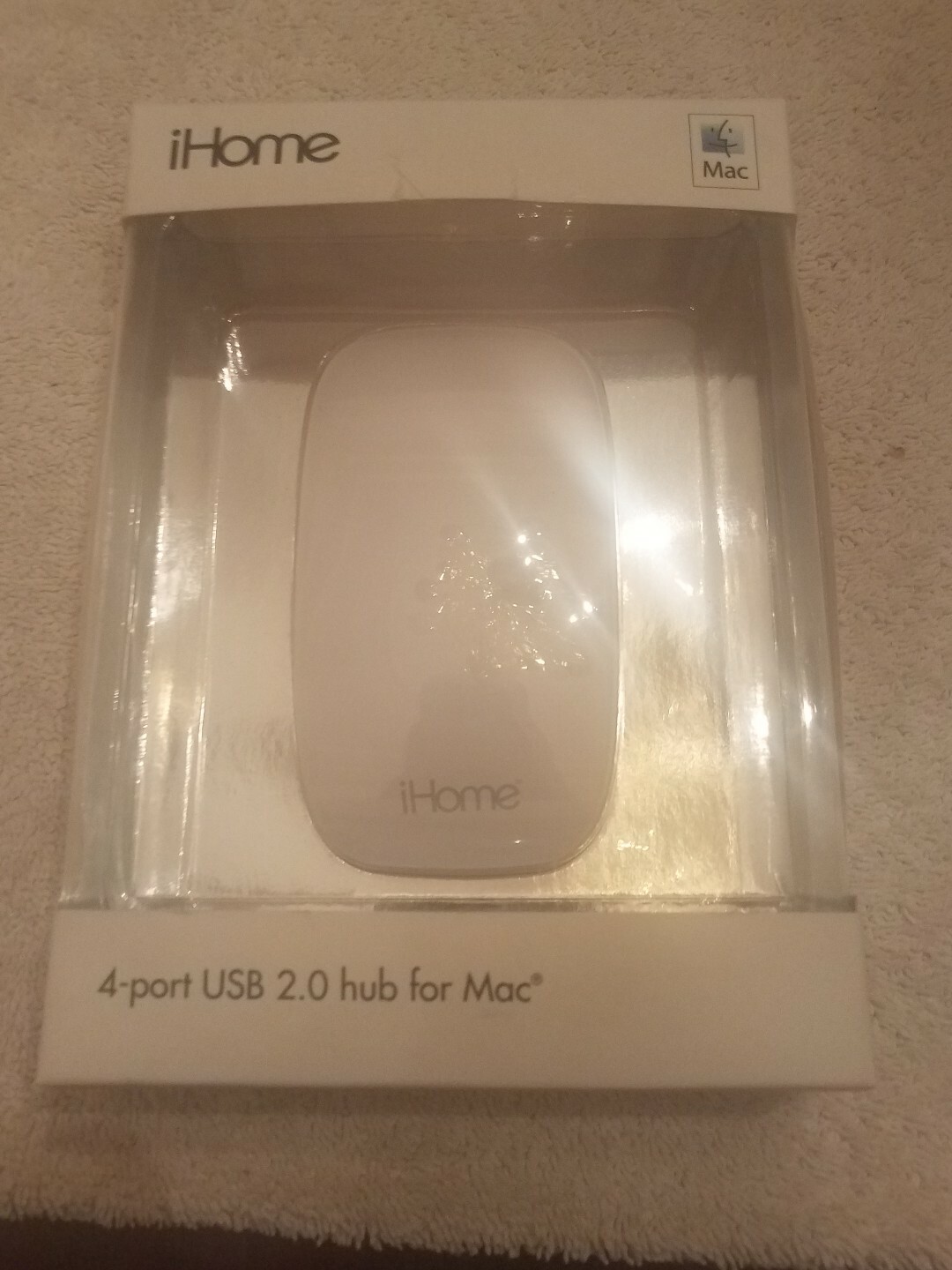 iHome 4-Port USB Hub (IMAC-U100W)