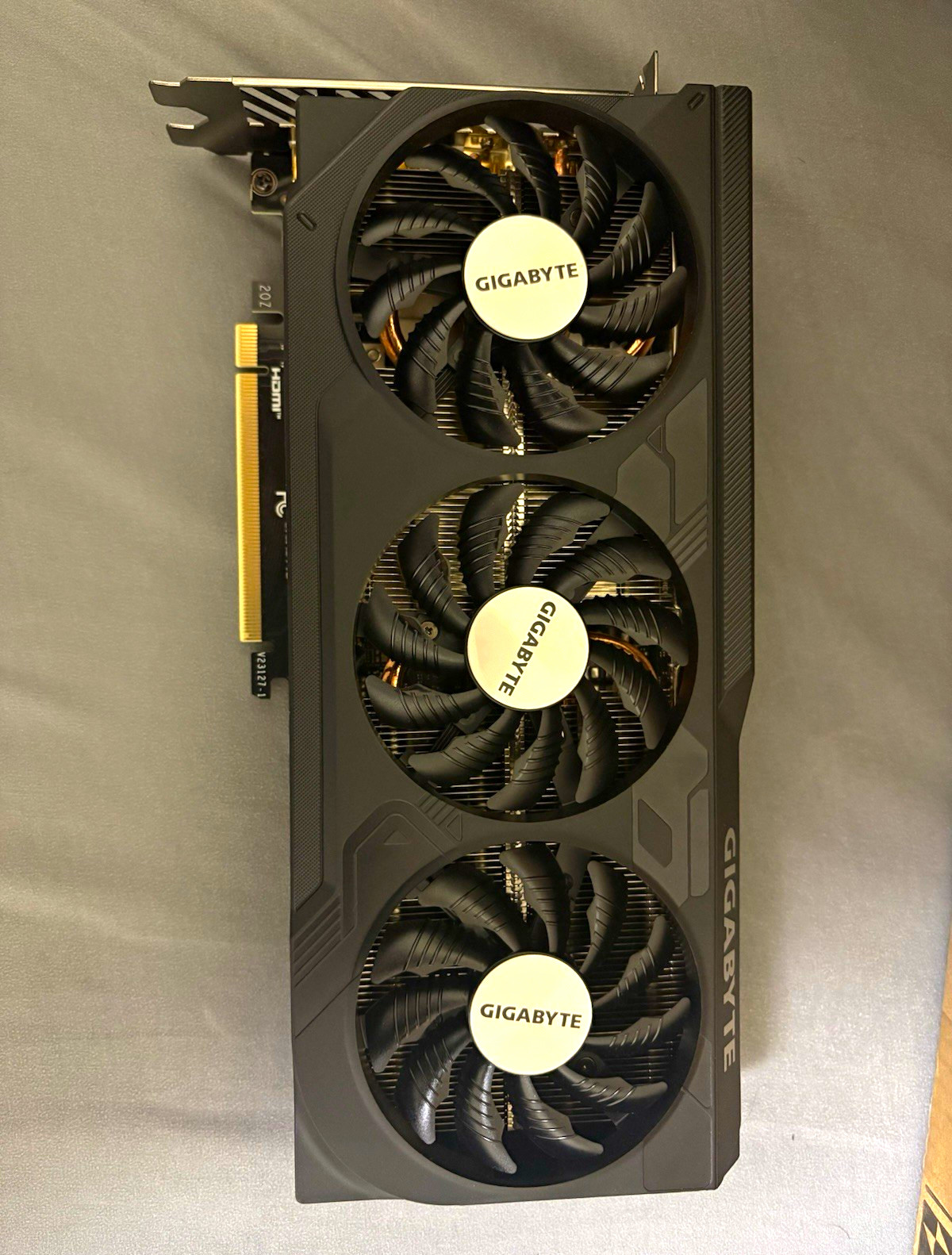 GIGABYTE GeForce RTX 4070 Super WINDFORCE OC 12GB, 3x Fan DP HDMI Multi-Monitor