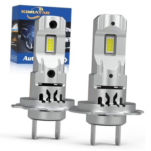 H7/H7LL LED Bulb Super Bright with Fan Cooling 800% 60000LM Brighness H7/H18
