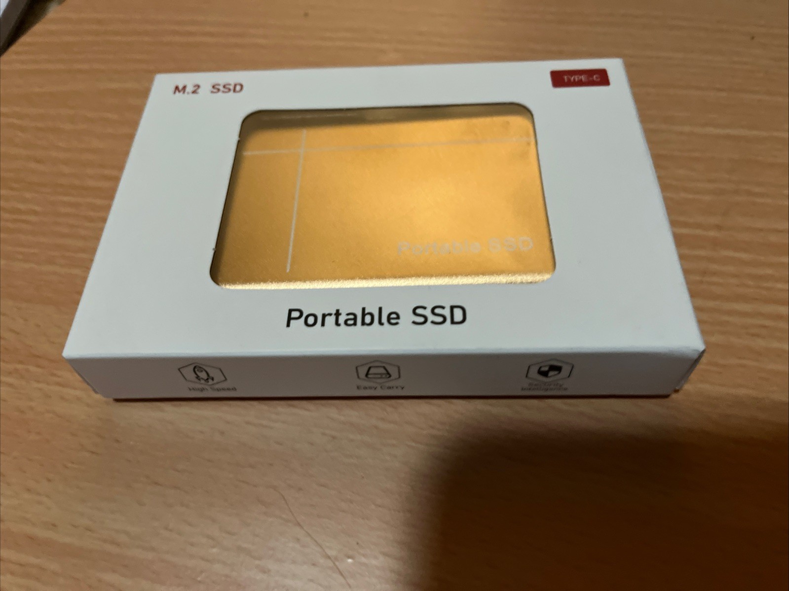 32TB Portable External SSD M.2 USB-C USB 3.1 Gen 1  Bronze