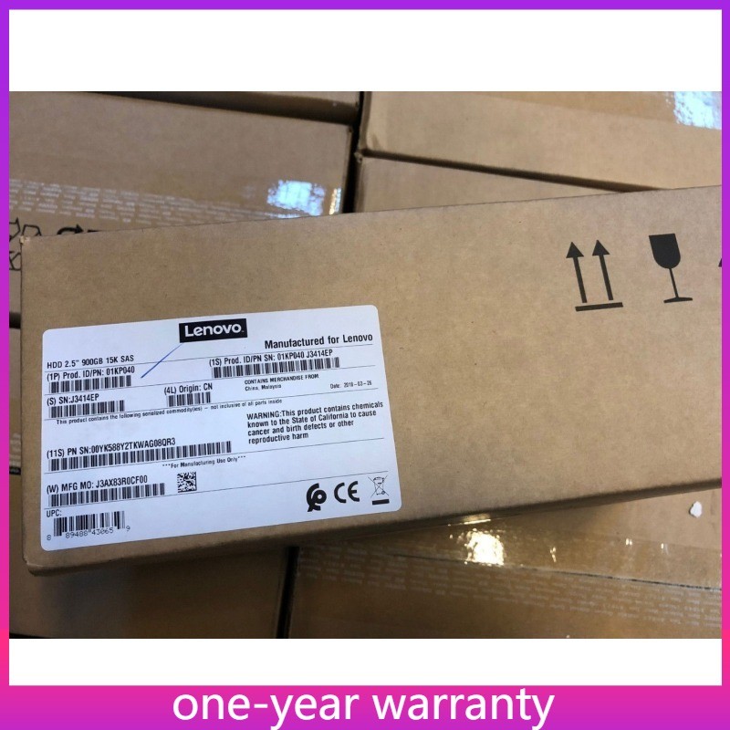 NewLenovo 900GB 15K 01KP042 01KP040 01KP044 2.5" SAS Storage HDD For DS6200