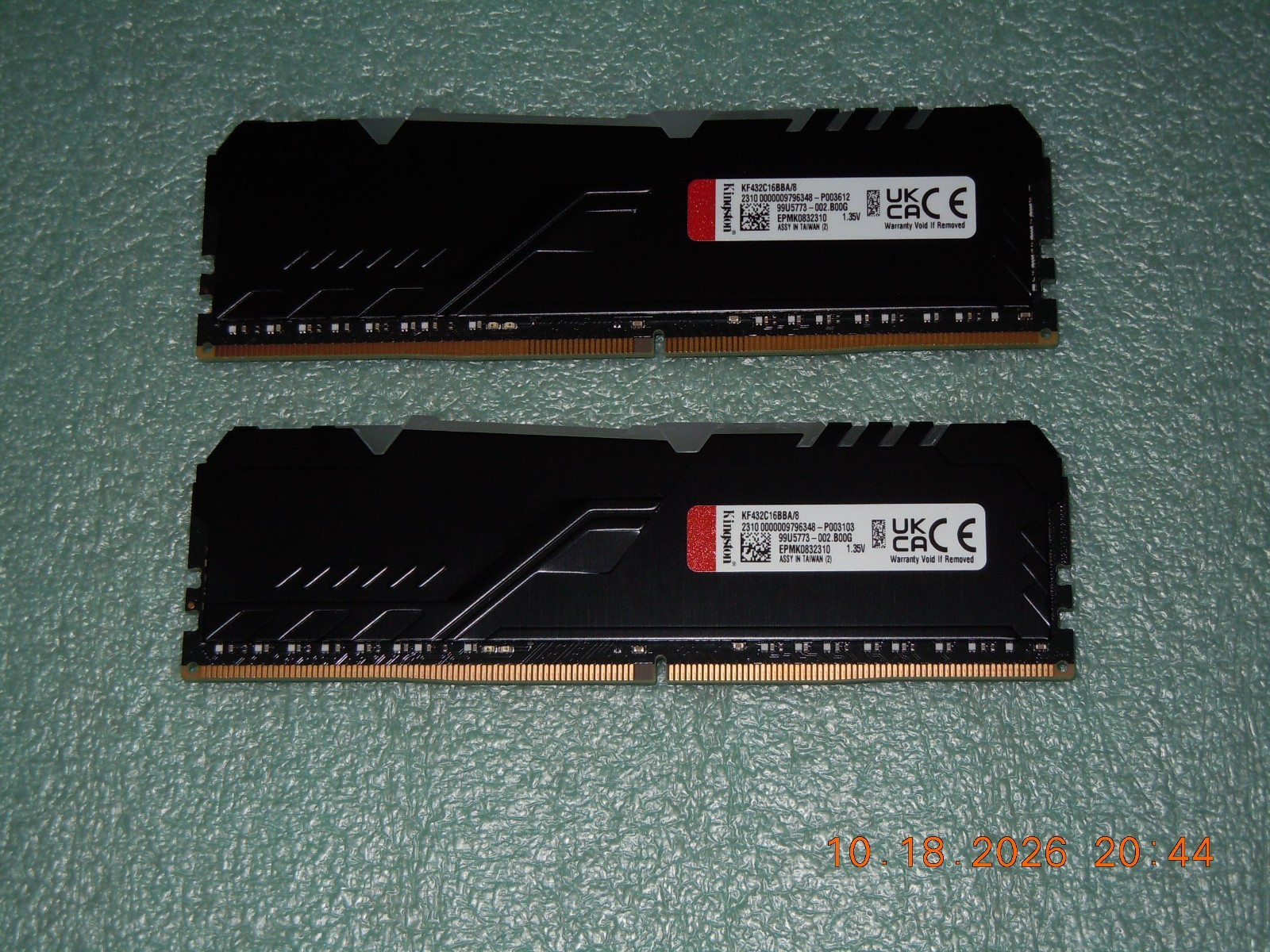 Kingston FURY Beast 16GB (2x8GB) RAM DDR4 3200MHz KF432C16BBA/8