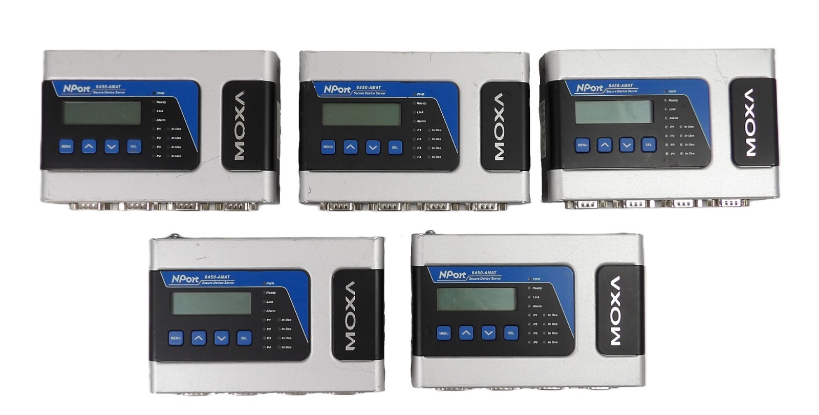 Moxa 3093062000001 Secure Device Server NPort 6450-AMAT 0190-44195 Lot of 5