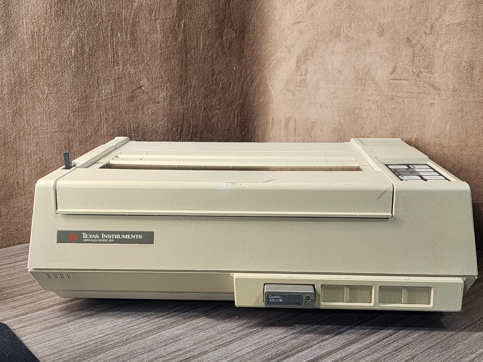 Texas Instruments Omni 800 Model 855 9-Pin Dot Matrix Printer Vintage