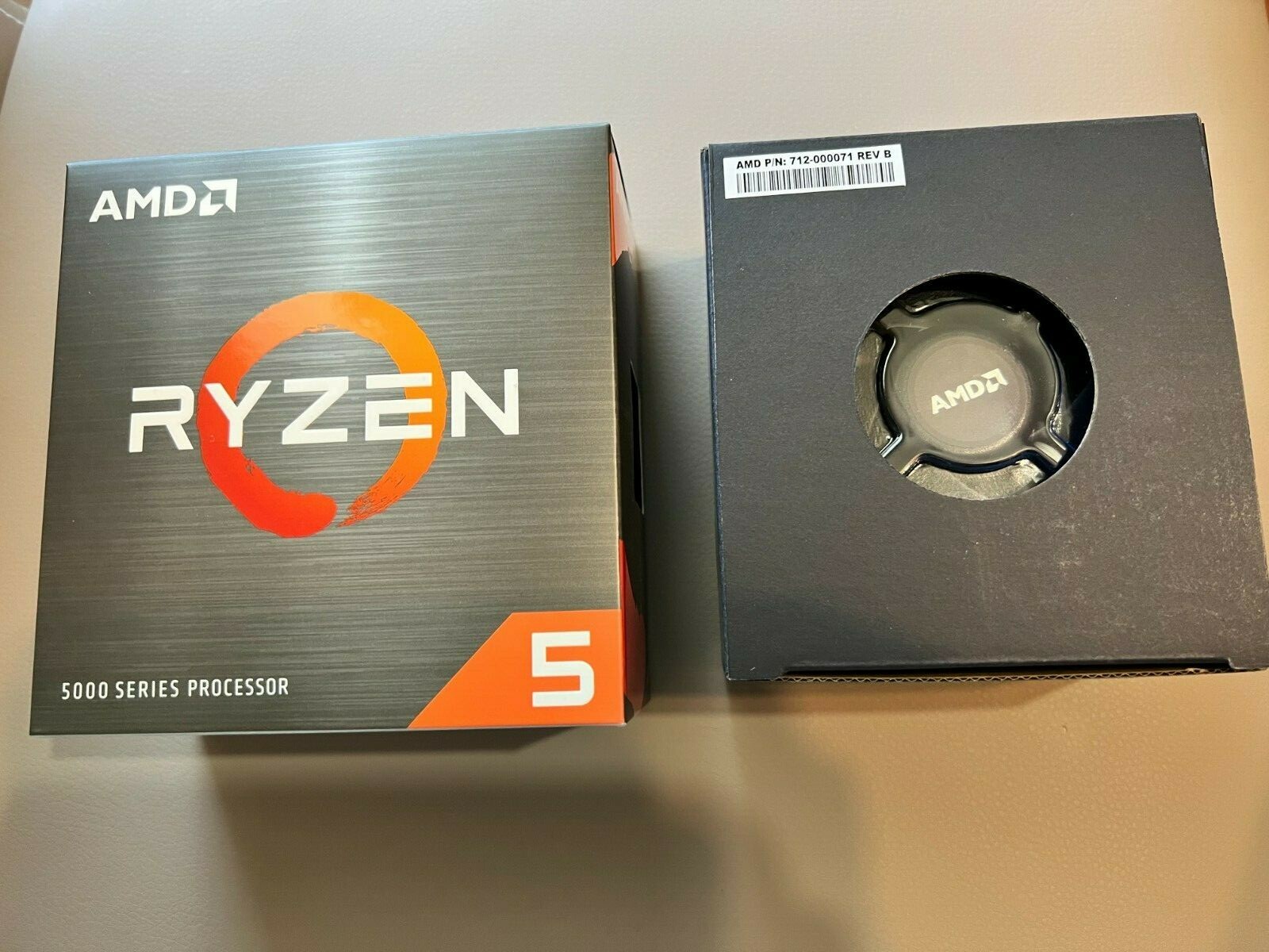 AMD Ryzen 5600X Box Wraith Stealth Socket AM4 Cooler Aluminum Heatsink NO CPU