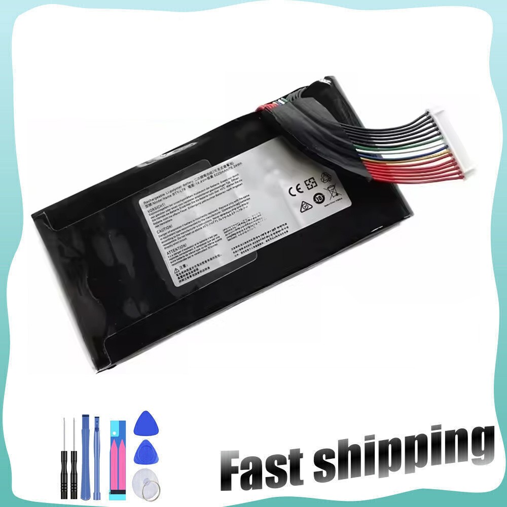  BTY-L78 Battery for MSI GT62VR 6RD GT73 GT73VR GT83VR GT80 GT80S GT83