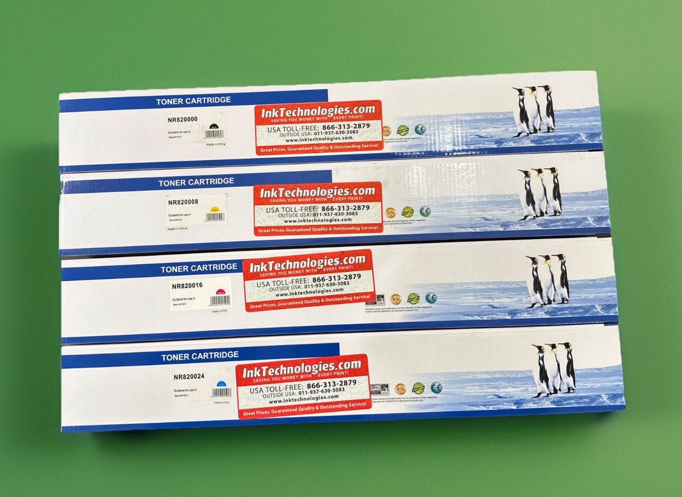 RICOH SP C811 Compatible Toner Cartridges High Capacity Bundle Pack - NEW
