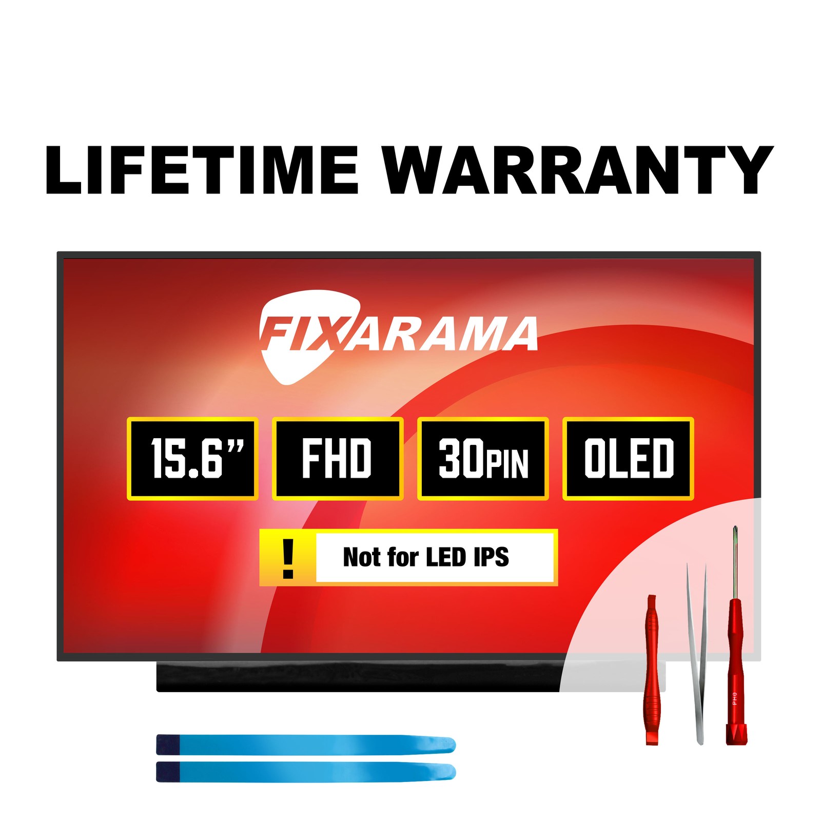 Samsung ATNA56YX03-0 OLED FHD 30pin Glossy LCD Screen + Tools GRADE A+ FIXARAMA