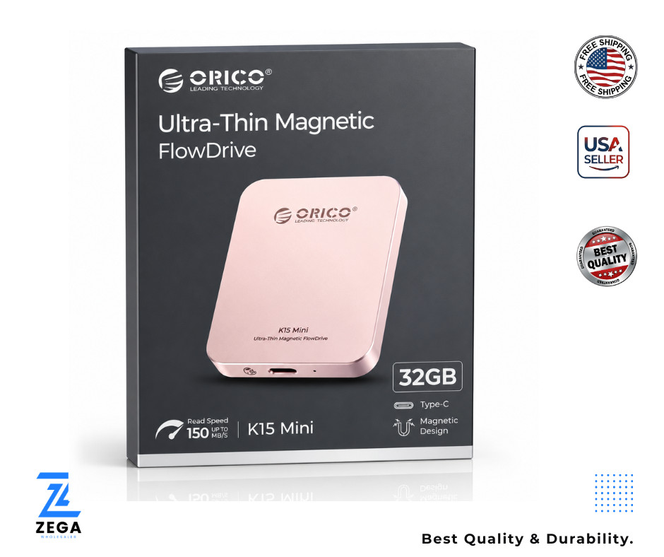 Ultra Thin Magnetic Portable SSD  Portable Solid State 32GB