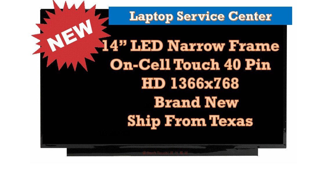 BOE BOE NT140WHM-T00 V8.4 For Windows Touch Screen 40pin HD 1366x768 LCD LED