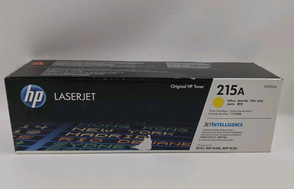 HP LaserJet 215A Yellow Toner Cartridge W2312A - Brand New Factory Sealed 