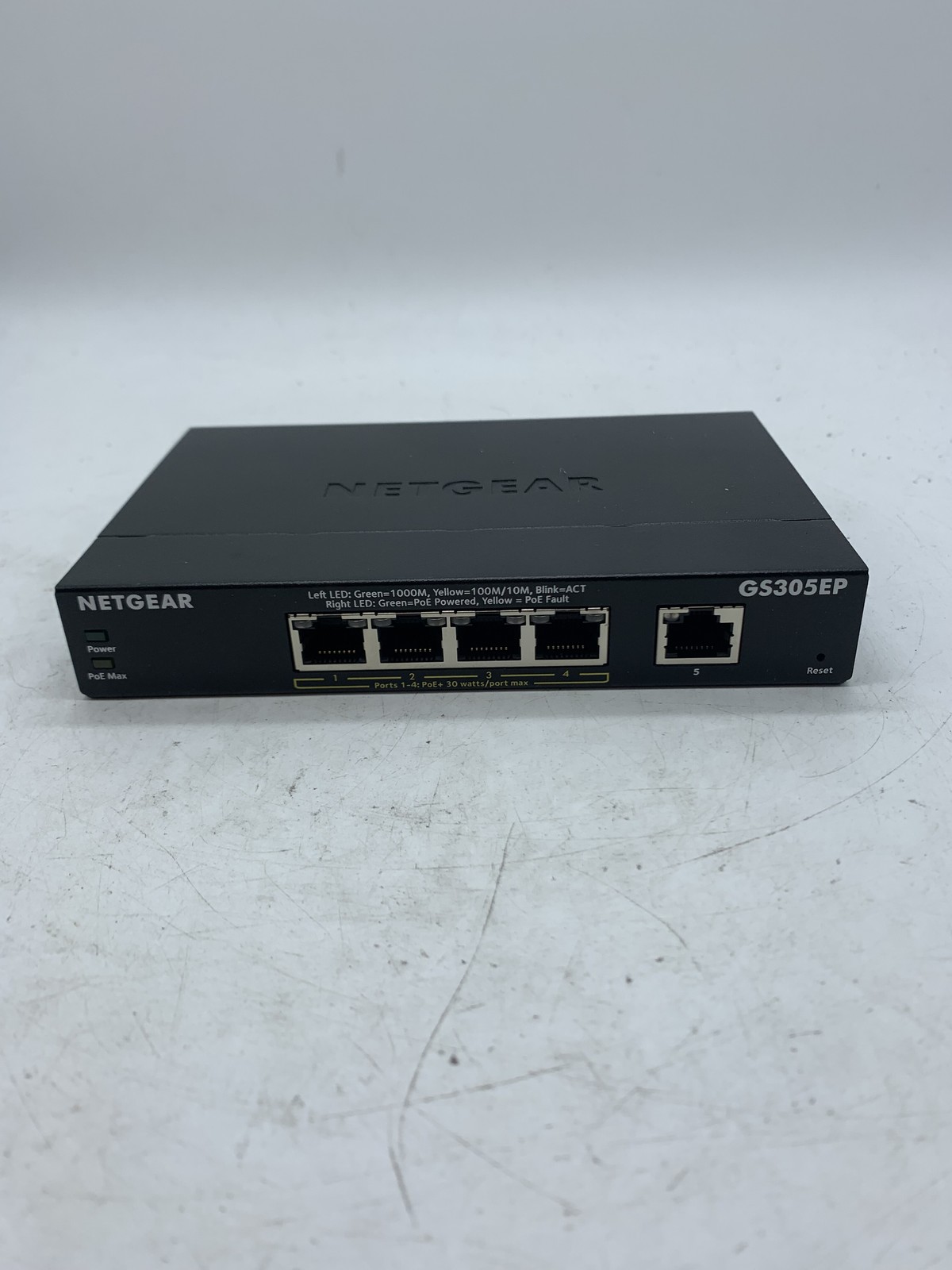 Netgear GS305EP Gigabit Ethernet Smart Managed Plus Switch w/ PoE+ ~ FREE S/H