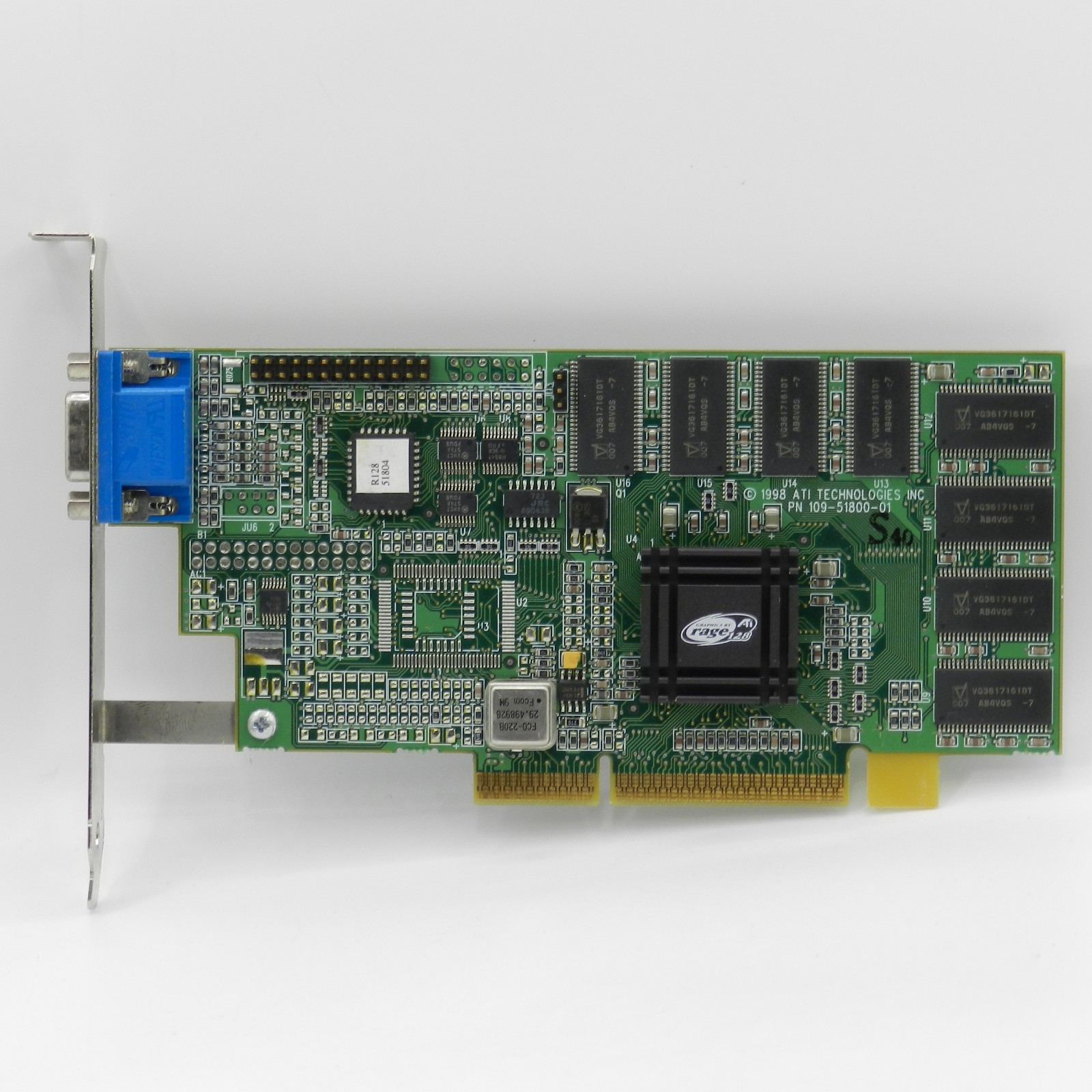 ATI Rage 128 GL Xpert 128 16MB AGP 1x 1998 Retro Video Graphics Card - TESTED