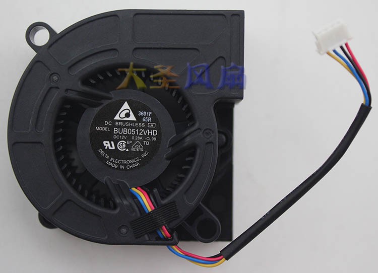 New For Delta BUB0512VHD BFB0512VHD 12V 0.28A Projector Turbofan