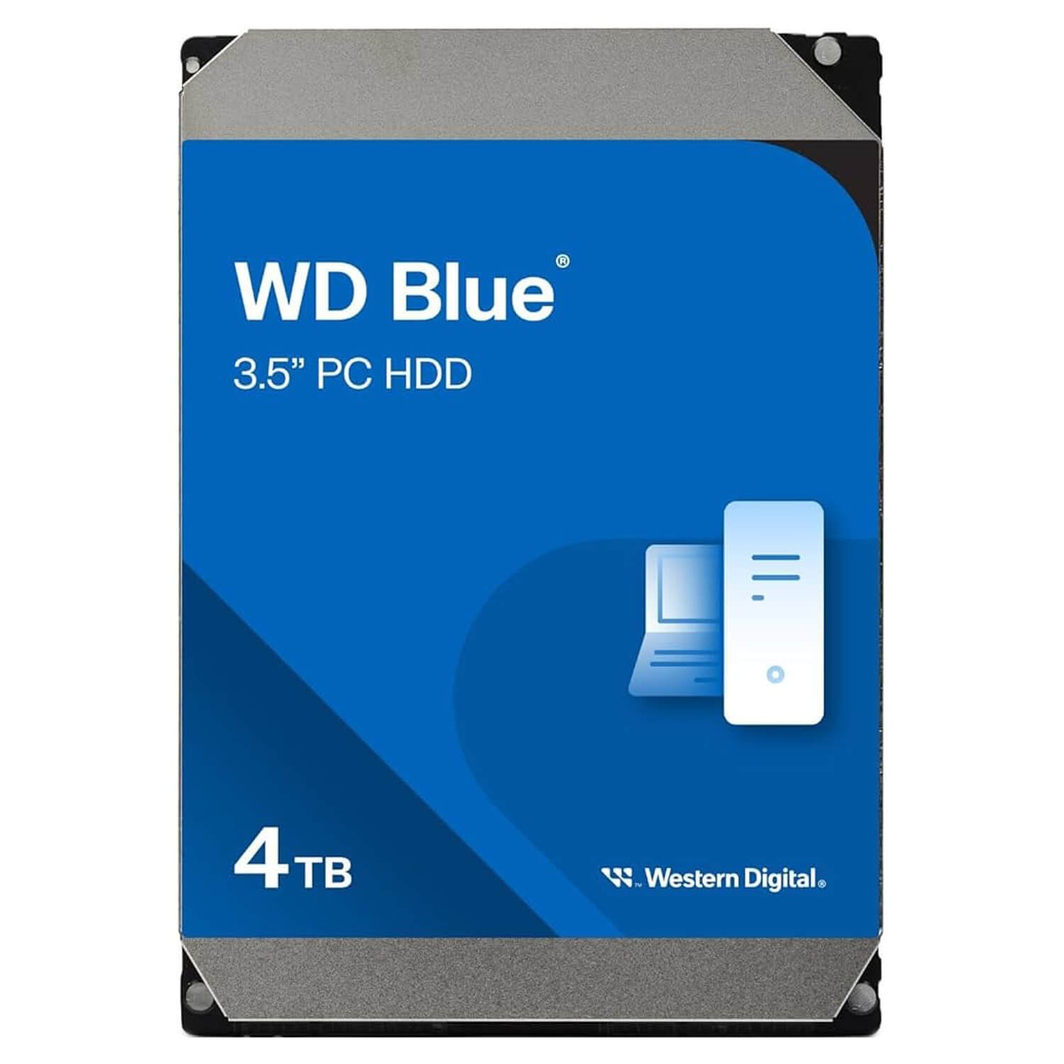 WD Blue 4TB Internal HDD 3.5" SATA 6Gb/s 5400 RPM 128MB Hard Drive WD40EZZX PC