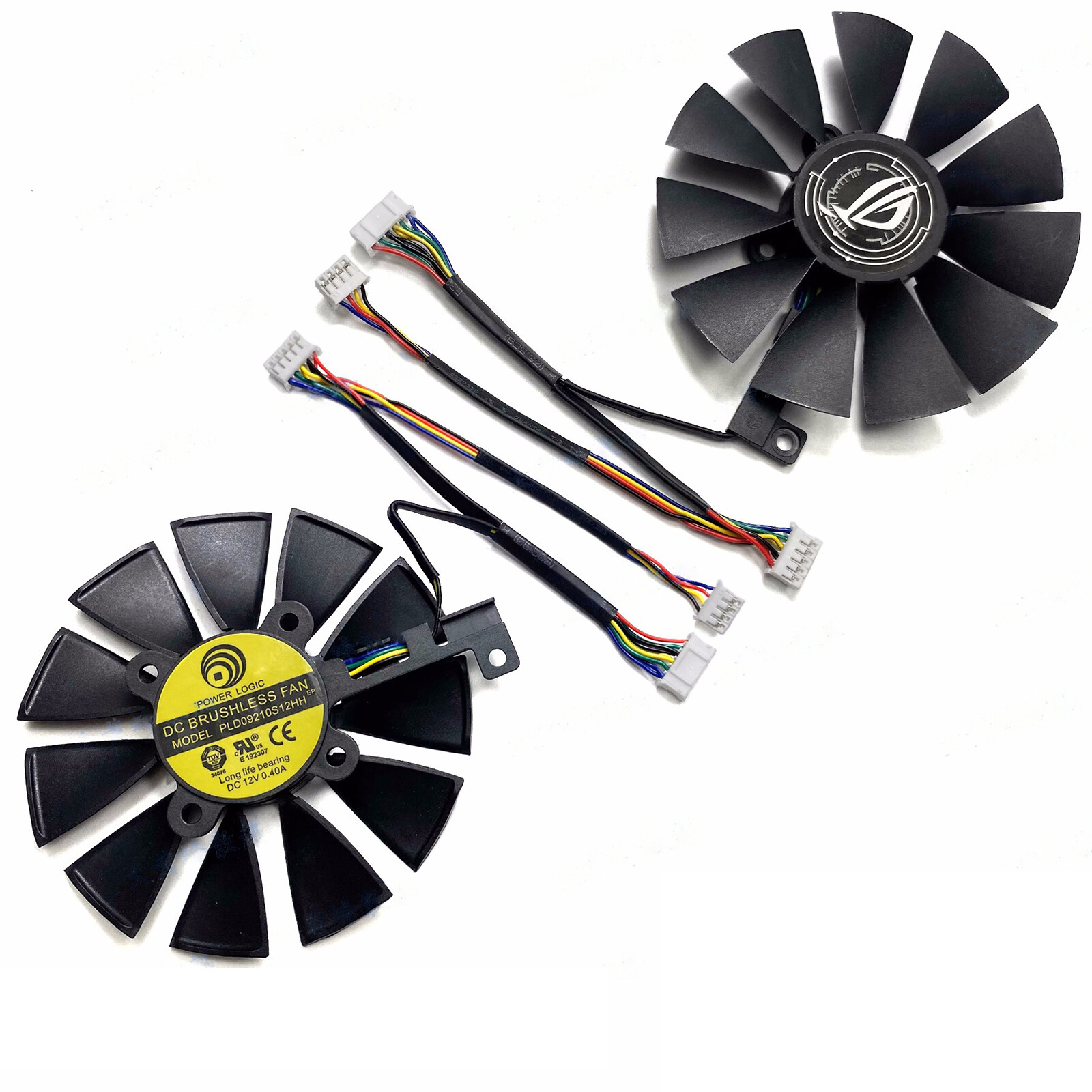 Replacement Cooling Fan T129215SU Parts for ASUS ROG STRIX GTX1060 1070 1080TI