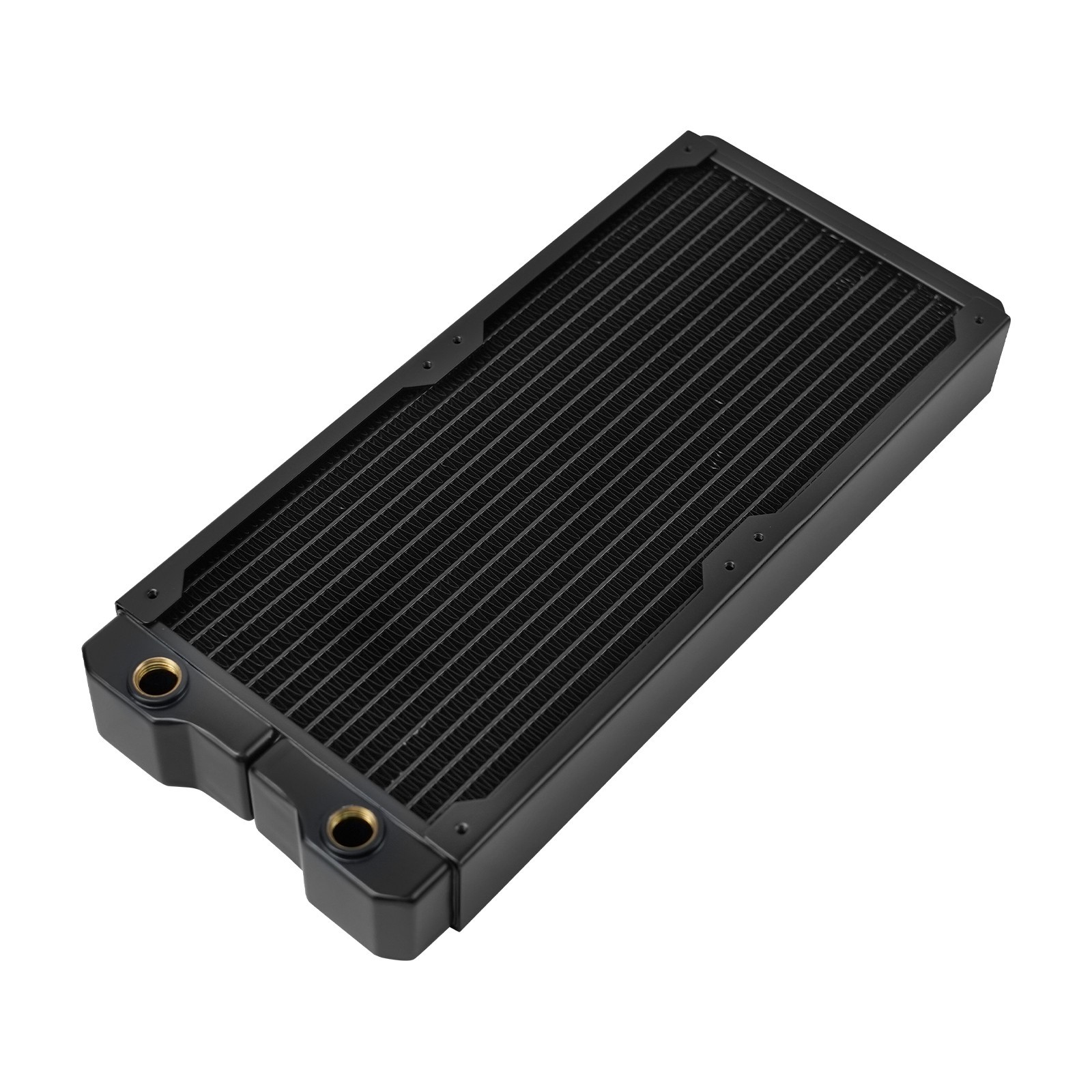 280mm 40mm Thick Copper Radiator G1/4 High Performance PC Water Cooling