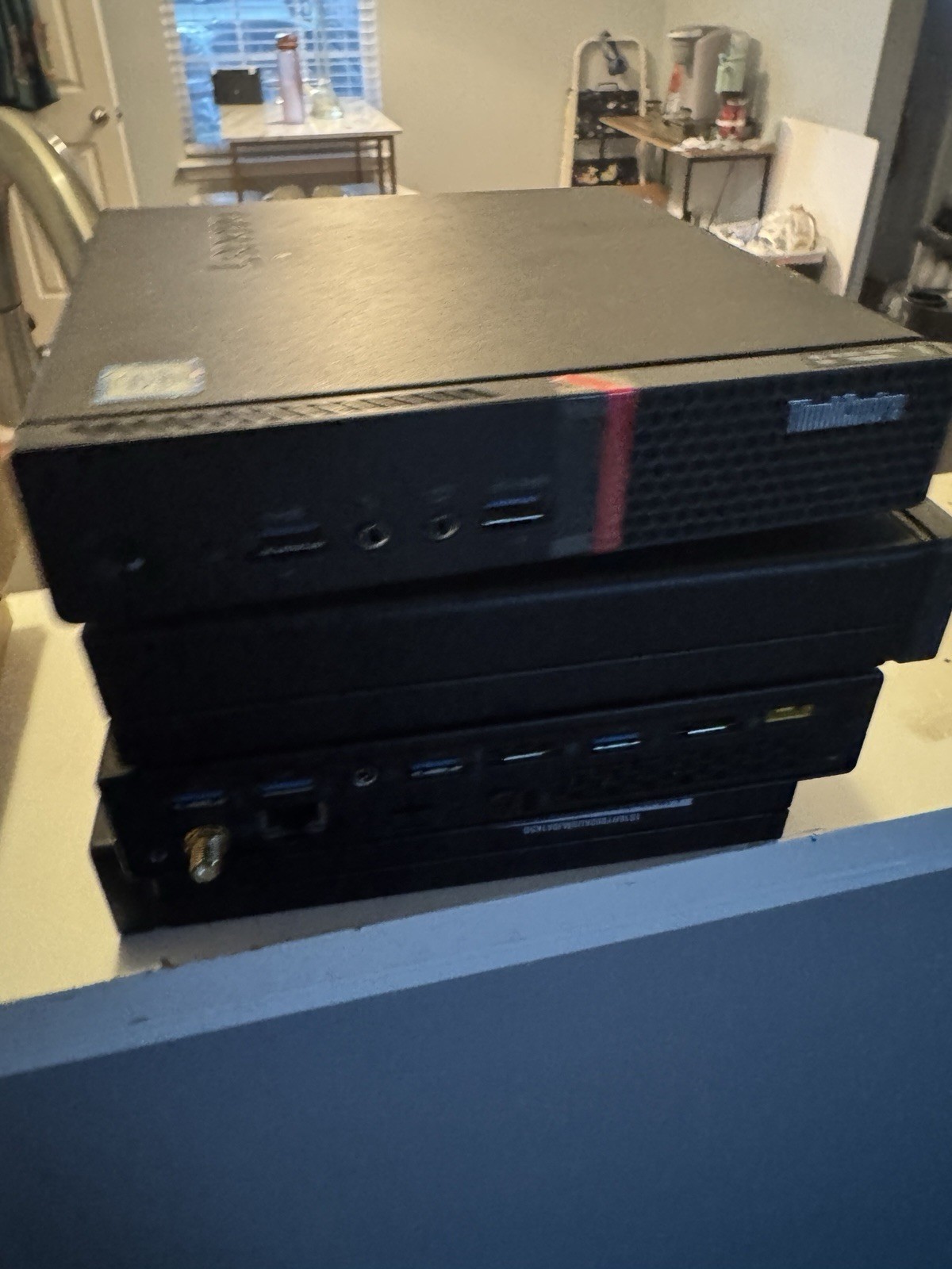 Lenovo ThinkCentre M700 SFF Desktop PC, Windows 10 Pro, Black, USB 2.0/3.0