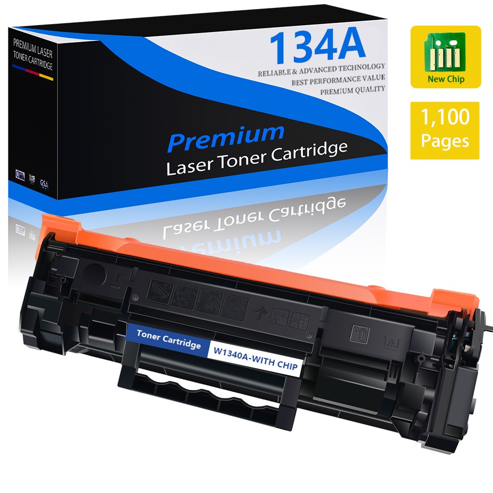 1PK Toner 134A Compatible with HP W1340A LaserJet M209dw M234sdn M234sdw w/Chip