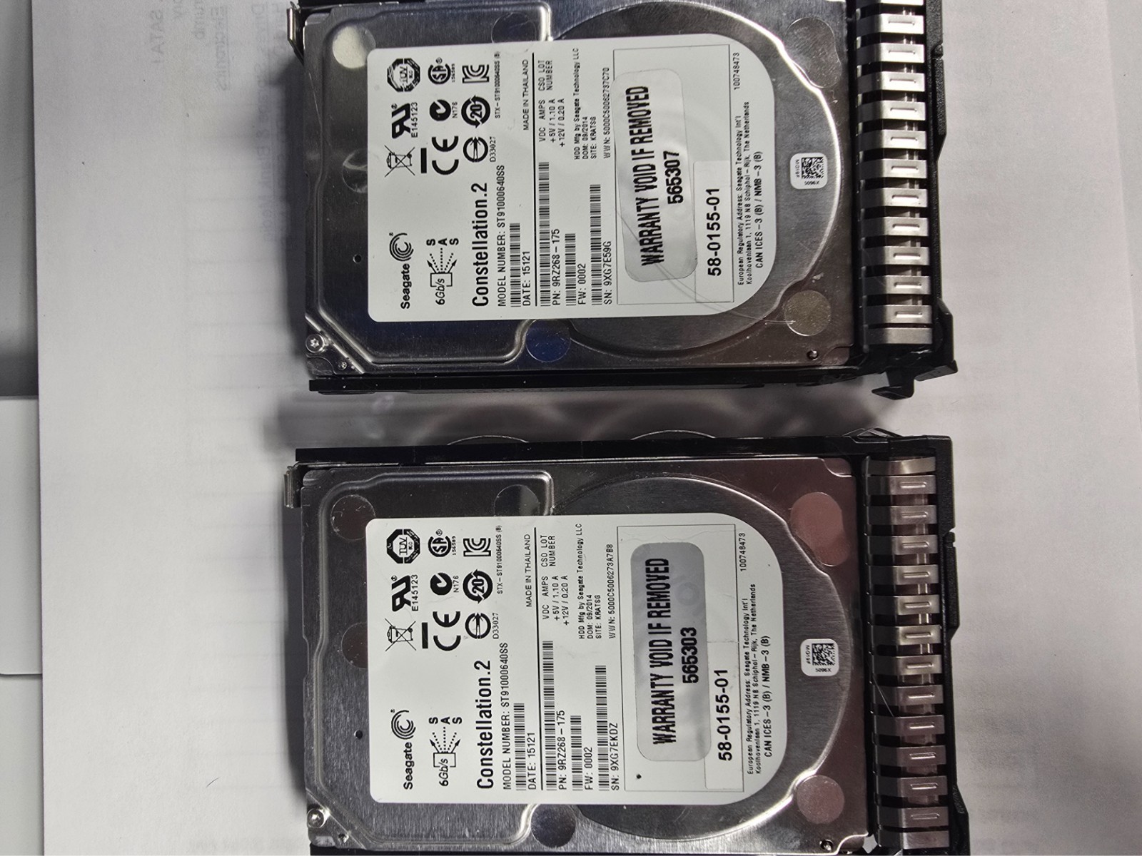 Seagate Constellation ES 2tb 3.5" SAS Hard Drive ST32000444SS